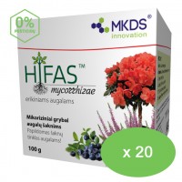 HIFAS - erikiniams augalams, mikoriziniai grybai, MAXI pakuotė (kaina nurodyta 1 vnt.)